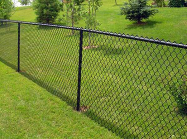 vinyl coated chain link fence