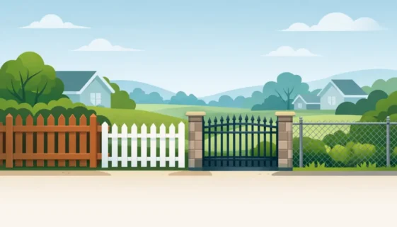 Different Types of Residential Fences