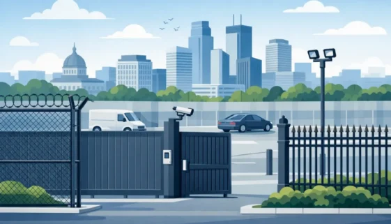 Commercial Perimeter Fencing Guide for Twin Cities