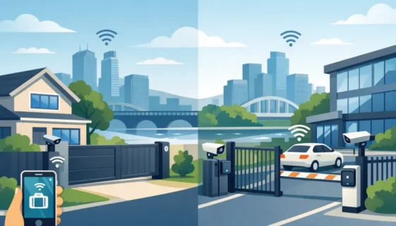 Smart Gates for Twin Cities Homes and Businesses