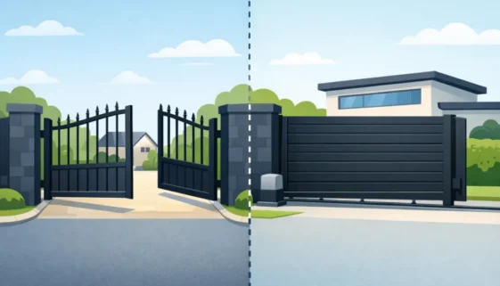 Swing Gate vs Sliding Gate - Which Is Right?