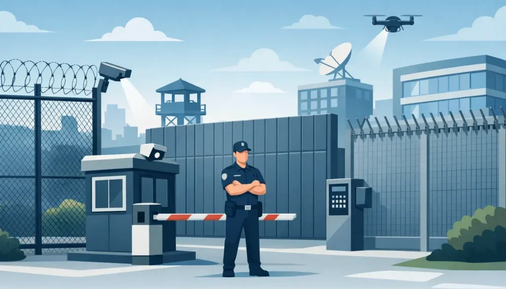 Best Commercial Security Fence Options for Sites