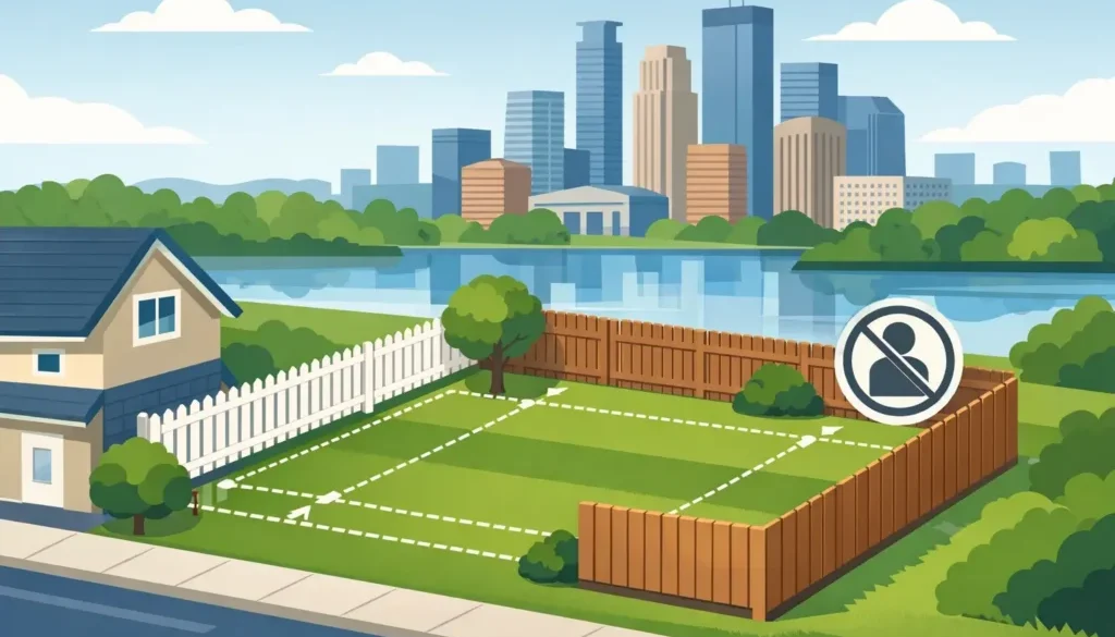 Fence Setback Rules for Twin Cities Properties