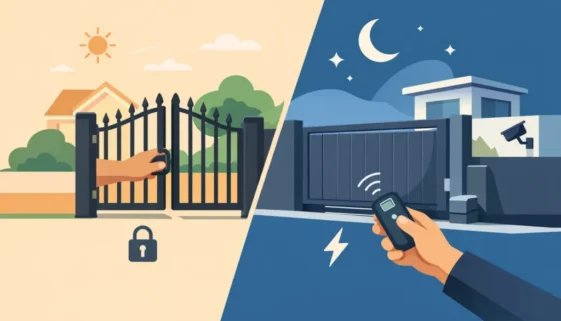 Manual Gates Versus Electric Gates for Your Property