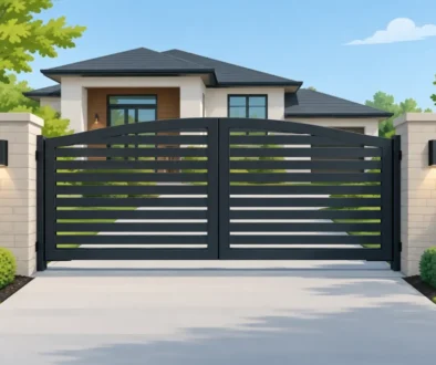 Driveway Gates for Security and Curb Appeal