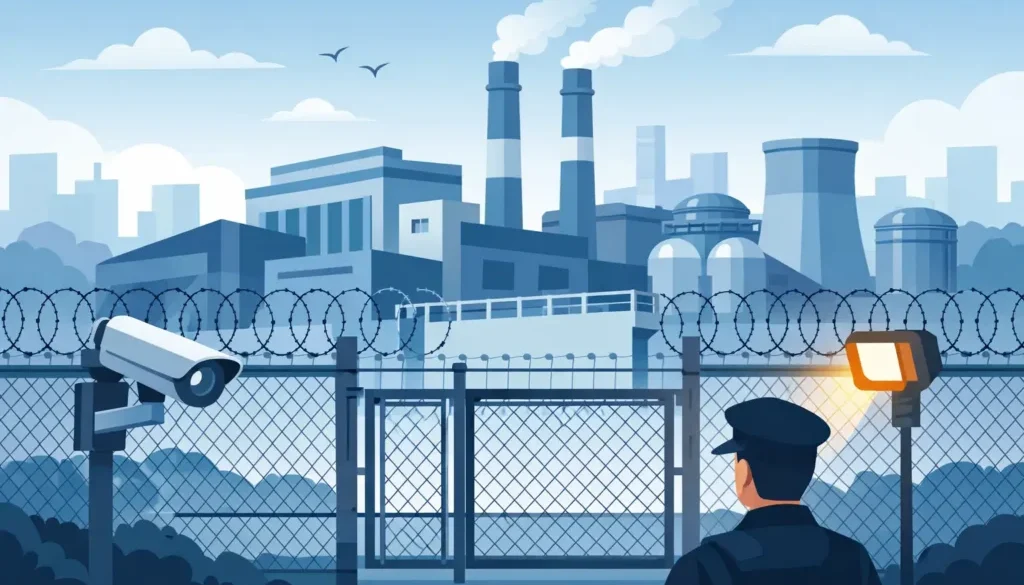 Factory Security Fencing That Protects Your Site