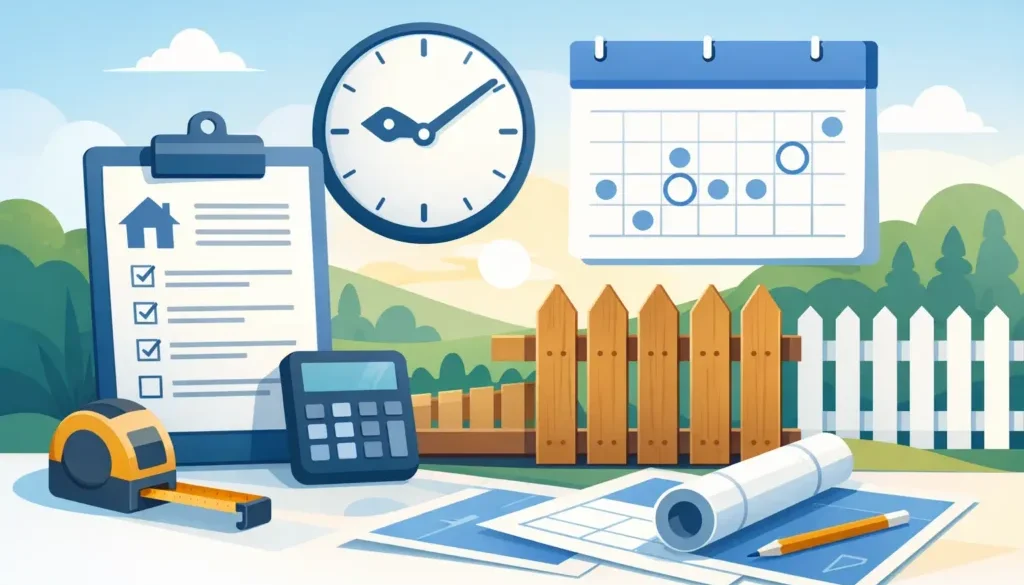 Fence Estimate Timing: When to Start Planning