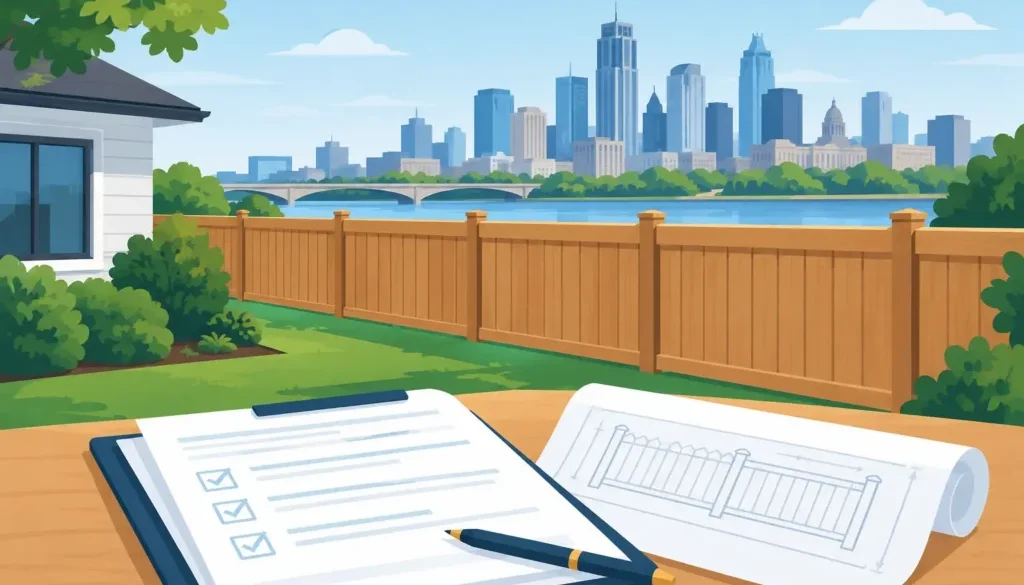 Fence Permit Application Guide for Twin Cities