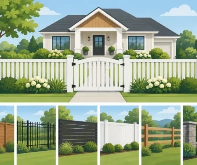 7 Best Fence Styles for Curb Appeal at Home